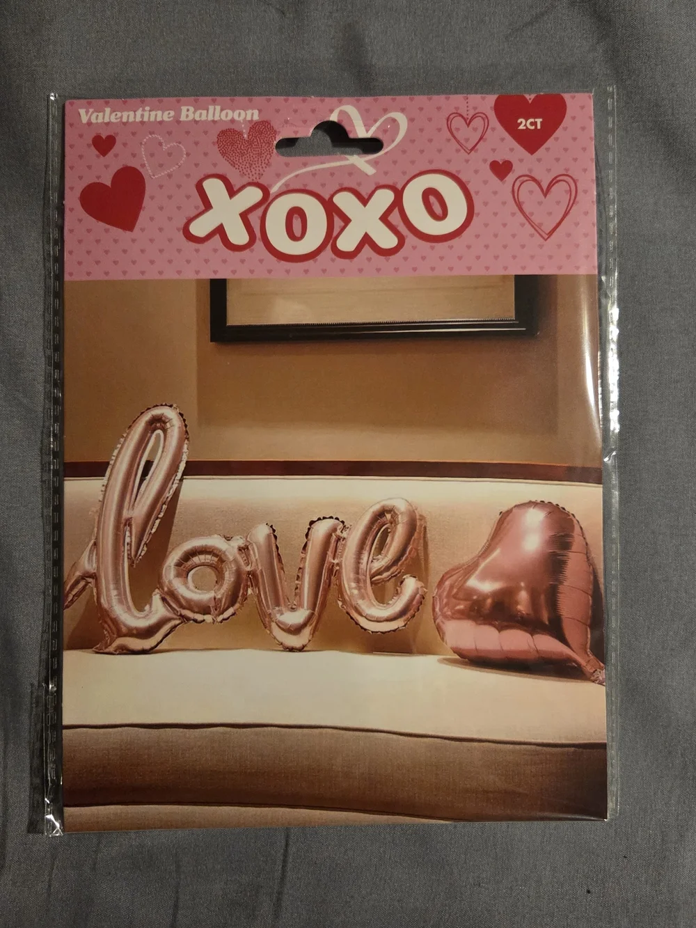 Valentine Red Heart Party Gift Bag - Love Design